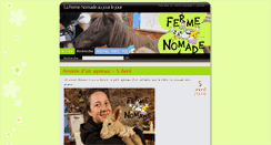 Desktop Screenshot of journal.ferme-nomade.fr